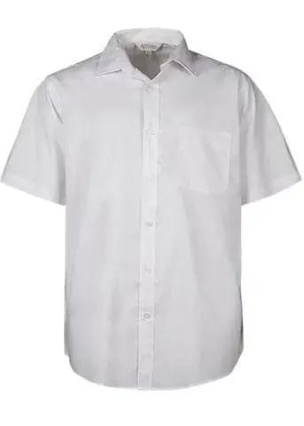 Aussie Pacific Men's Mosman Short Sleeve Shirt 1903S Corporate Wear Aussie Pacific White XXS